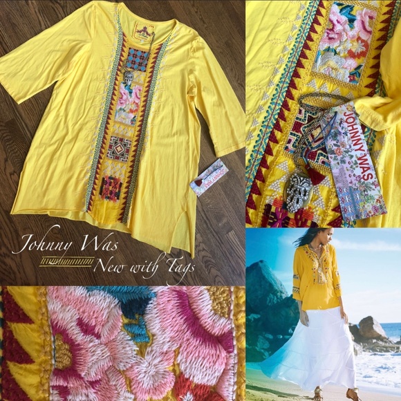 johnny was yellow top